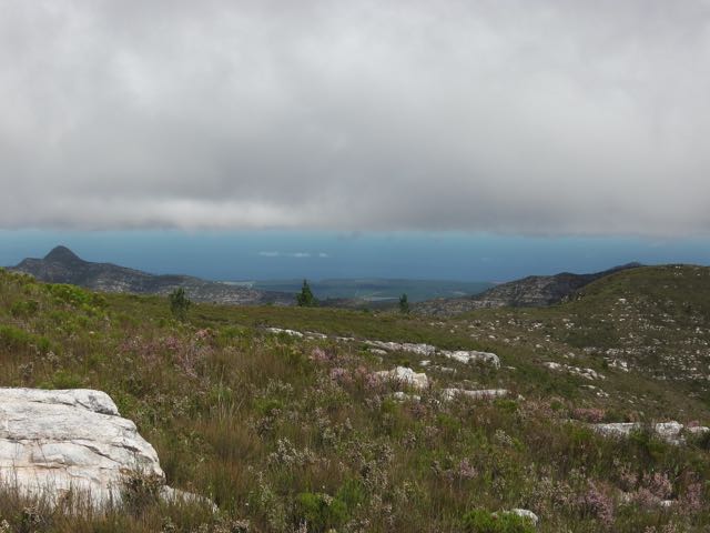 On top of the world, Robberg in the background.